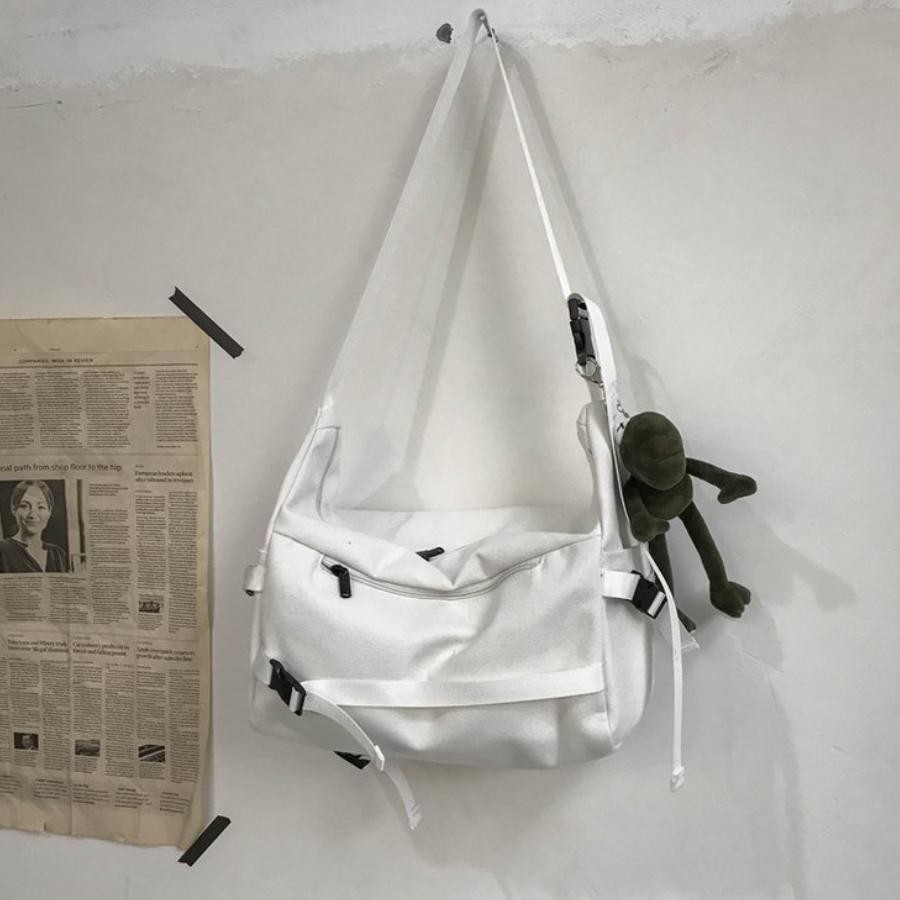 Túi đeo chéo canvas , vải bố ulzzang xinh đẹp đi học, đi chơi | BigBuy360 - bigbuy360.vn
