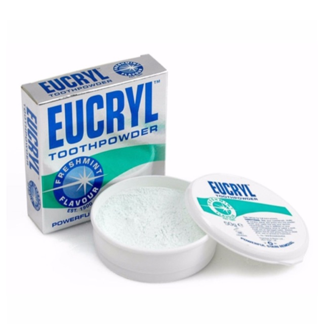 Bột Tẩy Trắng Răng Eucryl Tooth Powder 50g
