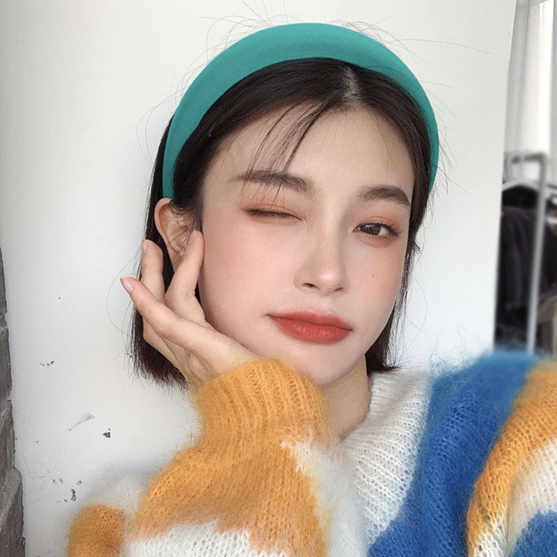 Cài Tóc Bản Rộng Thời Trang Vintage Cho Nữ