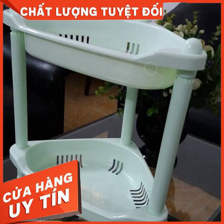 Kệ Góc Nhà Tắm Tam Giác 2 Tầng 3 Tầng Nhựa Việt Nhật | Giá Để Đồ Nhà Bếp