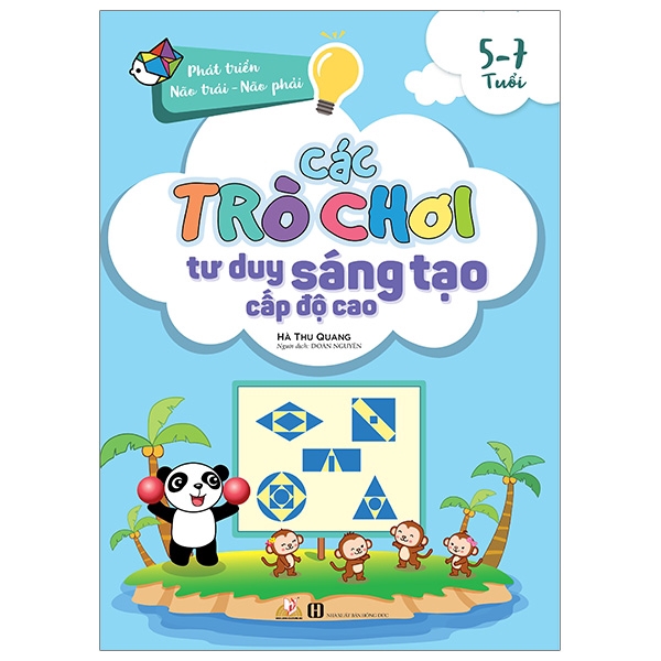 Sách - Các Trò Chơi Tư Duy Sáng Tạo Cấp Độ Cao (5 -7 Tuổi)