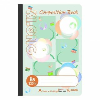 Sổ may dán gáy kute B5 - 320 trang;