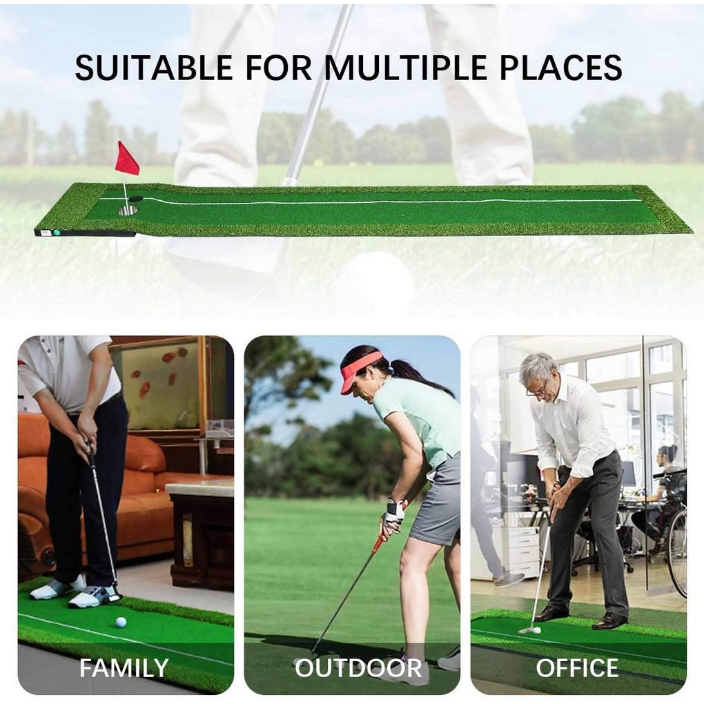 New 2022 - THẢM TẬP PUTT - PGM GOLF GREEN WITH WHITE LINE - Nhập khẩu nguyên chiếc