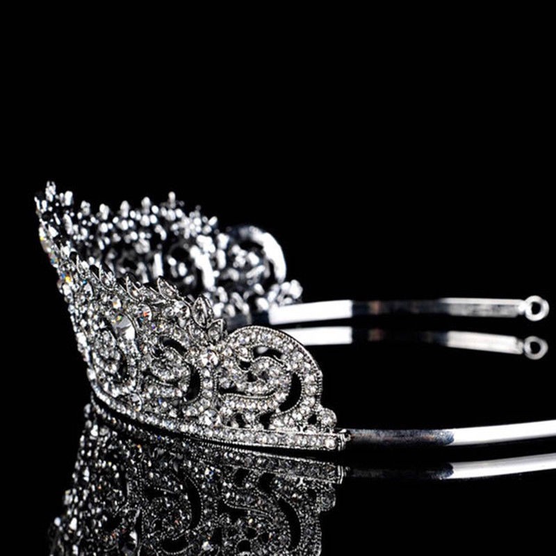 Vương miện pha lê hóa thân công chúa dịp đám cưới tiệc tùng prom