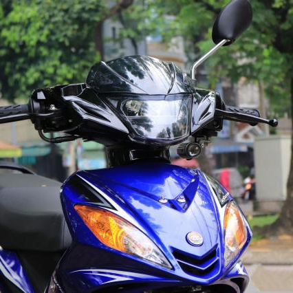 Chóa đèn Exciter 135 2005-2010, đèn pha led Ex 135 2 tầng siêu sáng Zhi.pat chính hãng - bảo hành 2 Năm