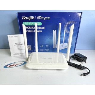 Bộ phát Router Wifi Mesh RUIJIE RG-EW1200 AC1200 Dual-band, chế độ Reapeater, Router, Mesh - Hàng chính hãng- BH 1 năm