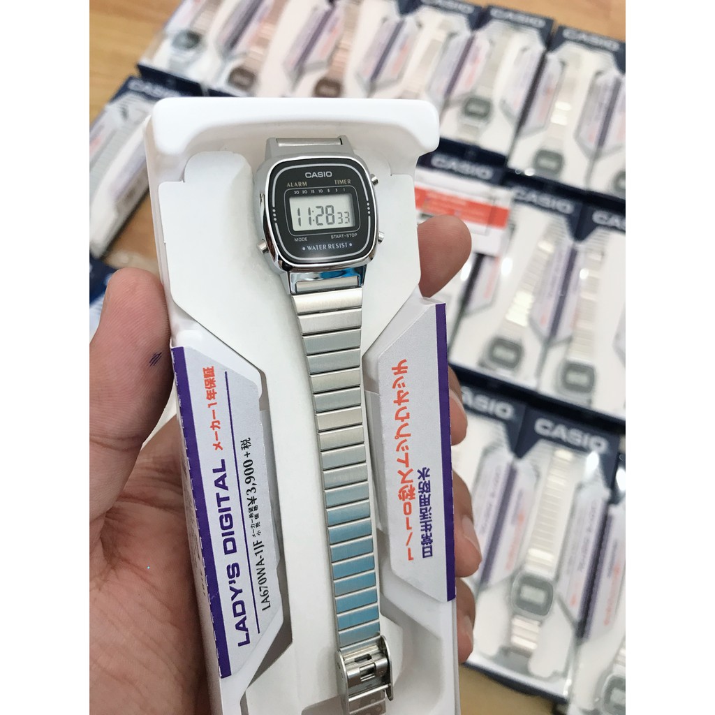 ĐỒNG HỒ CASIO NỮ LA670WA CHÍNH HÃNG