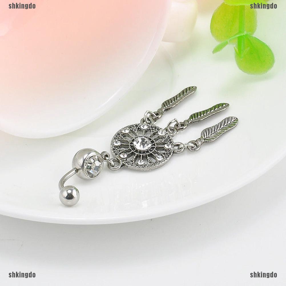 Khuyên rốn mặt hình Dream Catcher