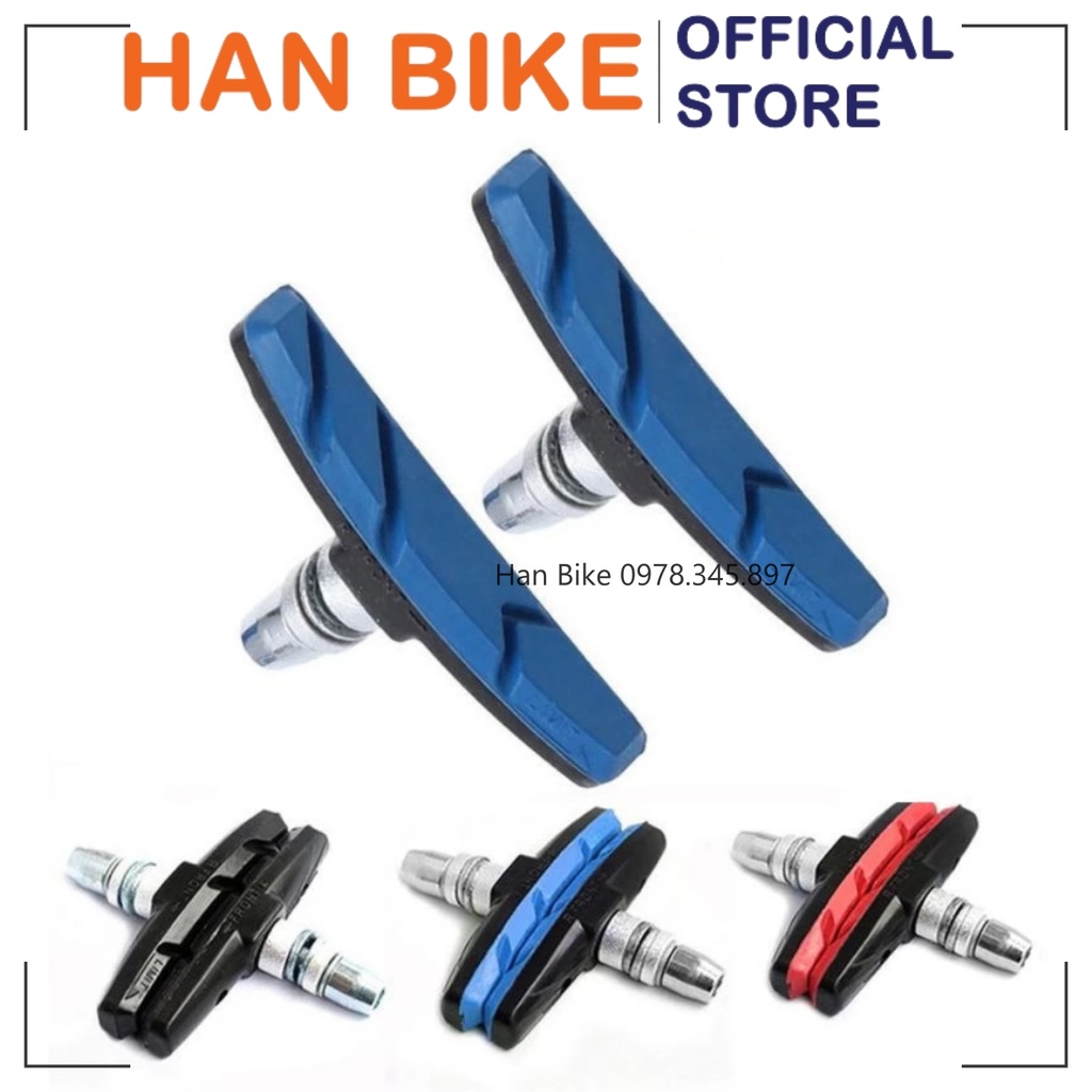 Má Phanh Xe Đạp Thể Thao - Thắng Xe Đạp MTB Hộp 2 Chiếc Chính Hãng