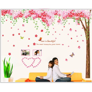 Decal Dán Tường Cây Tình Yêu