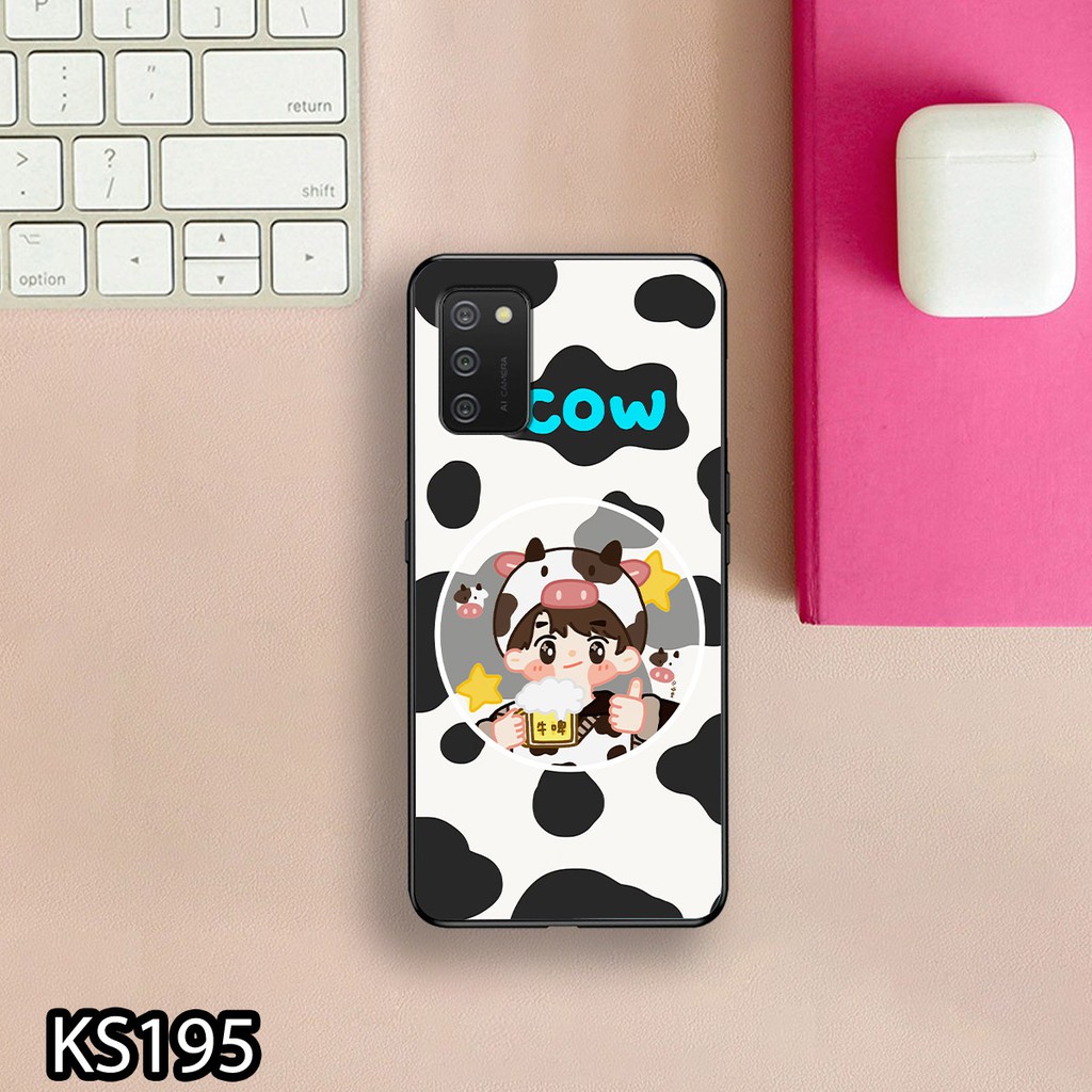 [HOT] Ốp lưng Samsung A01/A02/A02S   in hình bò sữa siêu đẹp, siêu  độc, cực lạ_KINGSTORE.HN_Ốp SS A01 A02 A02S