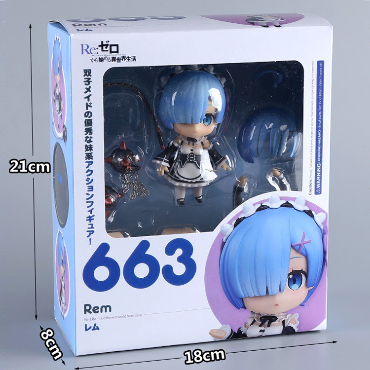 Mô hình Nendoroid #663 - Rem - anime Re: Zero