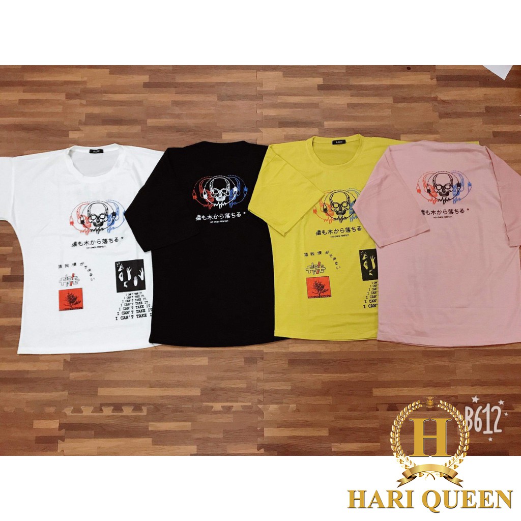 FREE SHIP ĐƠN TỪ 50K Áo phông 3 đầu lâu HARI0620 1