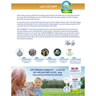 Sữa bột công thức HiPP 3 Organic Combiotic 350g