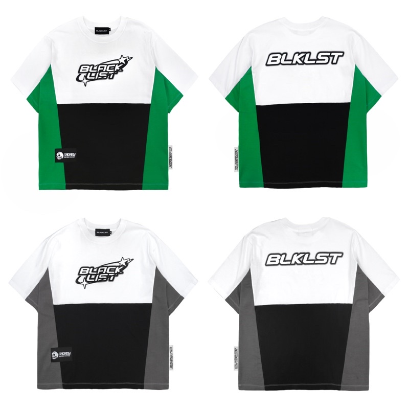 Áo thun BLACKLIST | Y2K PATCHWORK TEE
