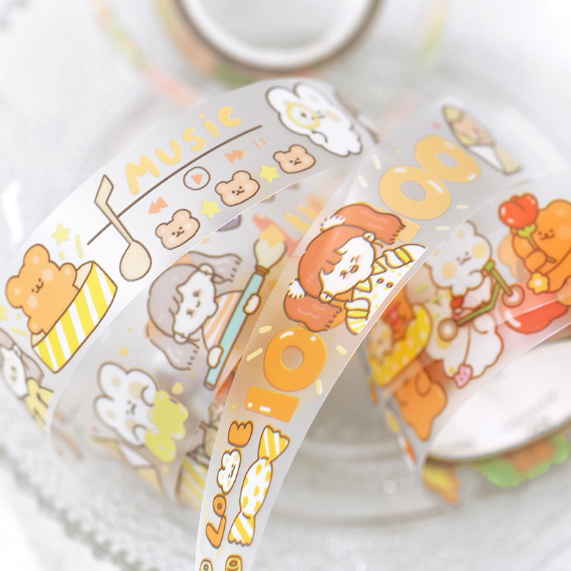 Washi Tape Chăm chỉ thi điểm 10