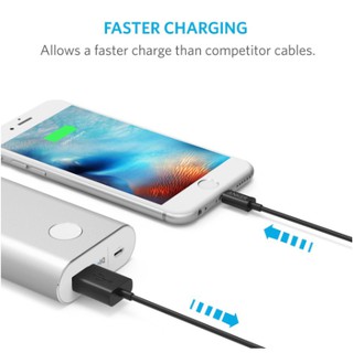 Cáp sạc ANKER MFI Lightning dài 0.9m dành cho iPhone - A7101