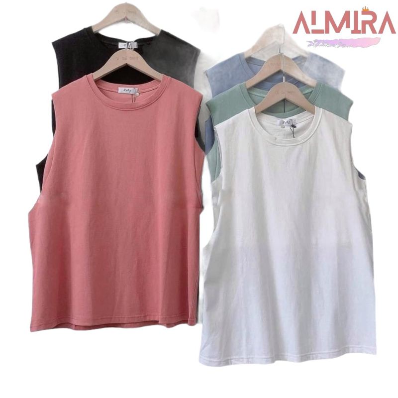 Áo Thun Tank Top Form Rộng Nhiều Màu Unisex, Áo 3 Lỗ Nữ Nam