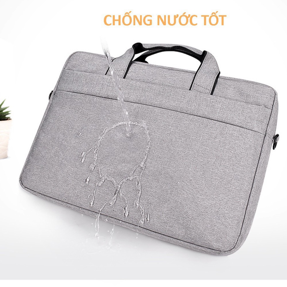 NDA Cặp đựng laptop Laptop, túi chống sốc Macbook nhiều ngăn, chống nước, có tay xách và quai mang 15.6, 14.1,13.3 inch  | BigBuy360 - bigbuy360.vn