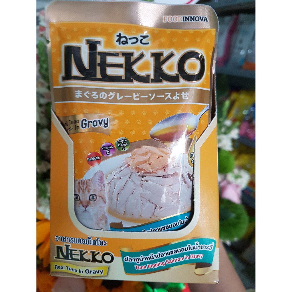 PATE NEKKO ĐỦ VỊ CHO MÈO