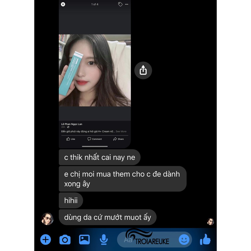 Kem nền dưỡng da Troiareuke BB  H+ cream | BigBuy360 - bigbuy360.vn