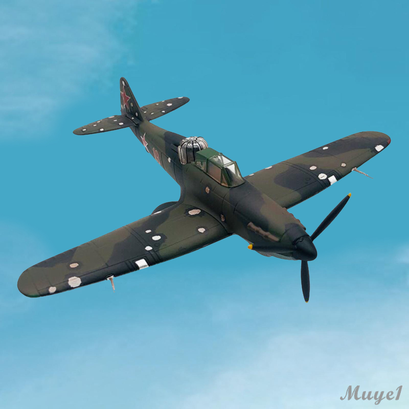 Mô Hình Máy Bay Chiến Đấu Bằng Hợp Kim Soviet Il-2 Attacker Wwii Tỉ Lệ 1: 76