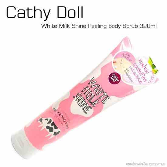 TẨY DA CHẾT TOÀN THÂN CATHY DOLL WHITE MILK SHINE PEELING BODY SCRUB