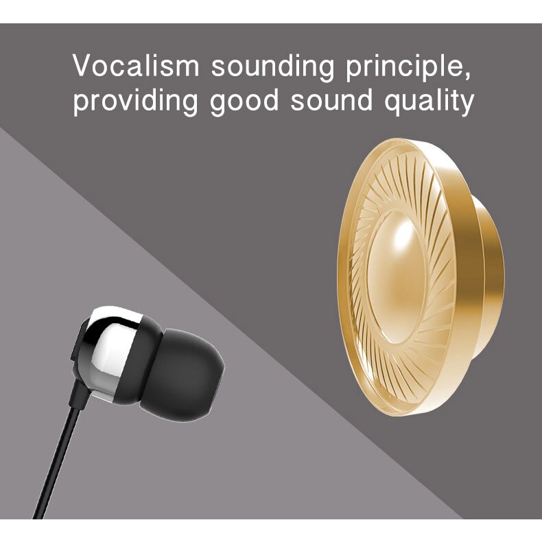 Tai nghe nhét tai có dây MH09 giắc cắm 3.5mm tích hợp micro chất lượng cao dành cho Android &amp; iOS