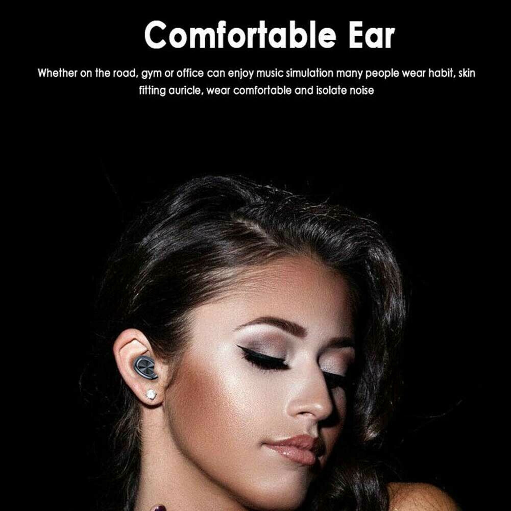 B5 TWS Bluetooth 5.0 Wireless Headset Touch Earbuds Waterproof Stereo Headphone