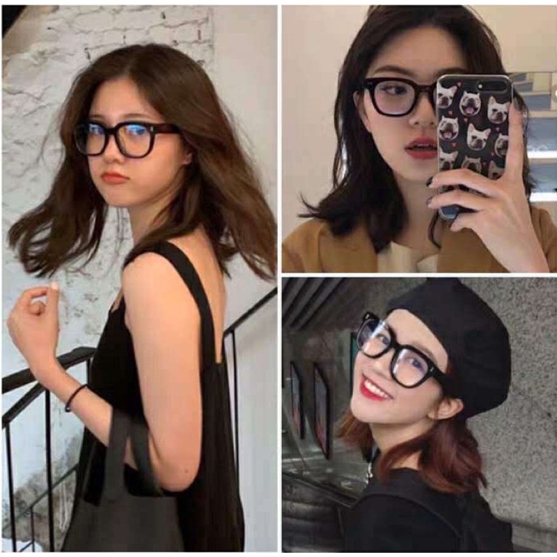 Mắt Kính Gọng Vuông Chữ Thời Trang MS05