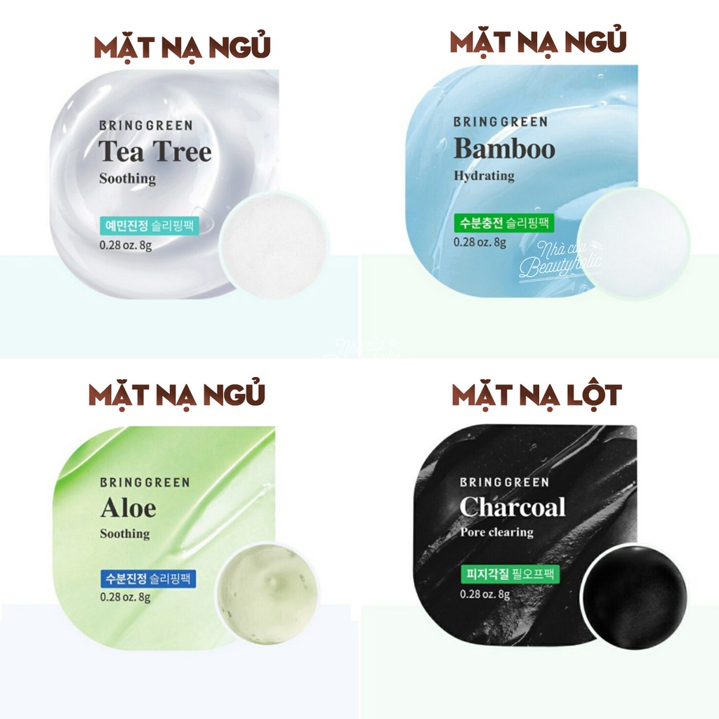 Mặt nạ thiên nhiên BRING GREEN 90% FRESH BOWL PACK