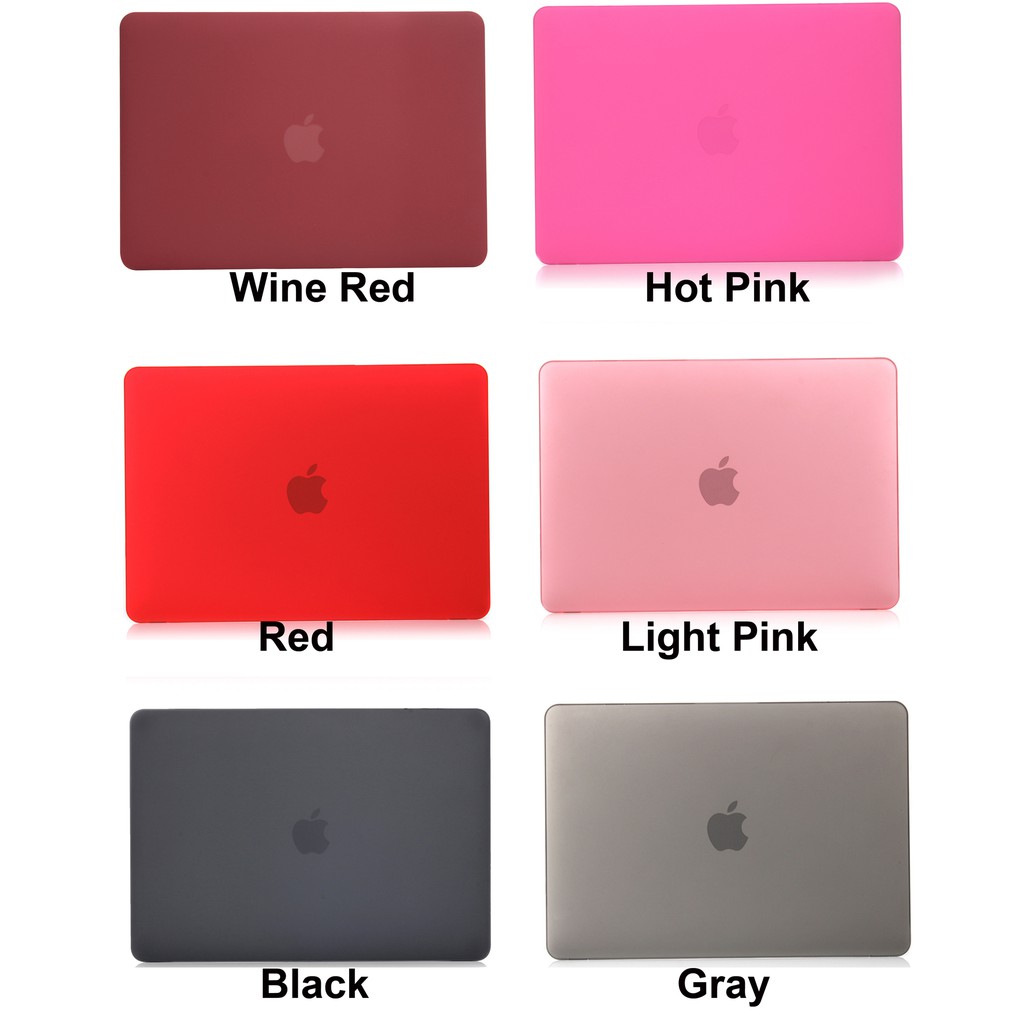Matte Case Ốp lưng mờ cho Macbook Pro 13 Touch Bar A1706 A1989 A2159 Cover 13.3 Vỏ bảo vệ