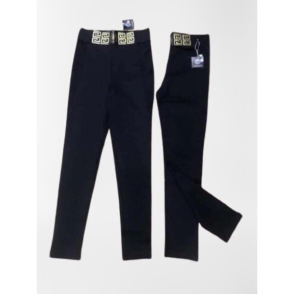 [ Mã FAMAYWA giảm 10K đơn 50K] Quần legging nữ dáng dài cạp thổ cẩm chất umi co giãn dáng ôm mặc đi làm