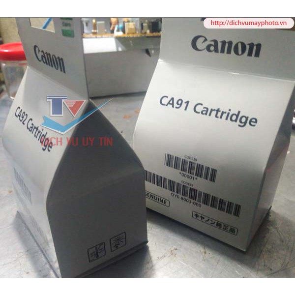 Bộ đầu phun máy in màu Canon G1000 G1010 G2000 G2010