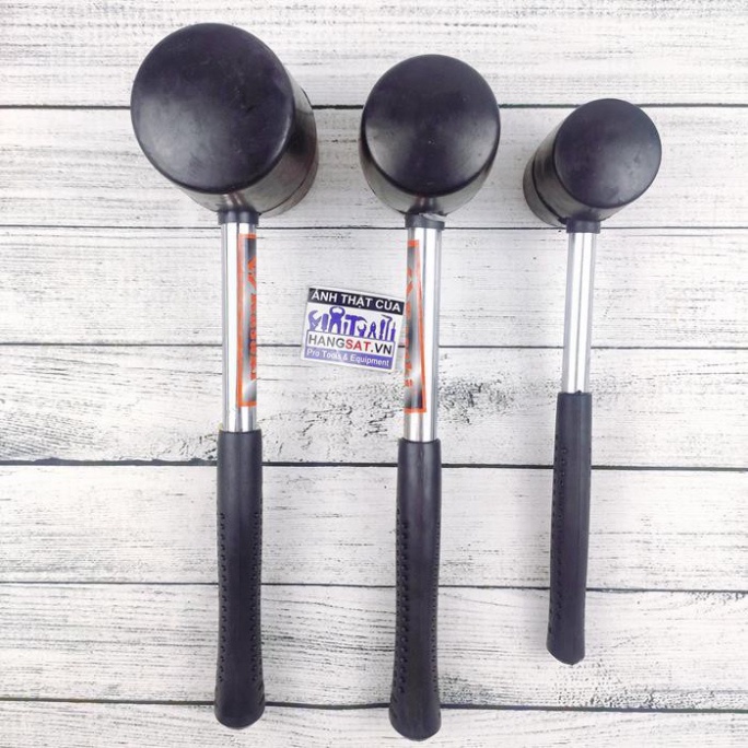 Búa cao su cán inox cao cấp