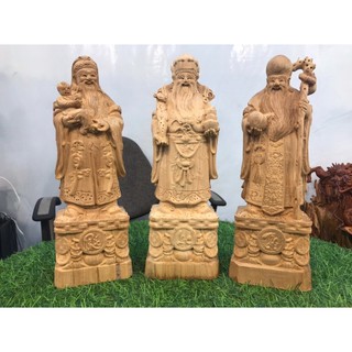 Bộ Tam Đa Gỗ Ngọc Am Cao 40