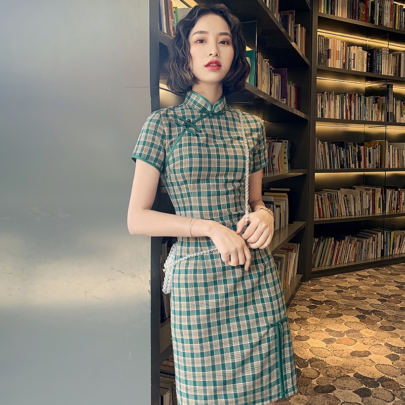 Đầm Sườn Xám Trung Hoa Xinh Xắn Dành Cho Nữ