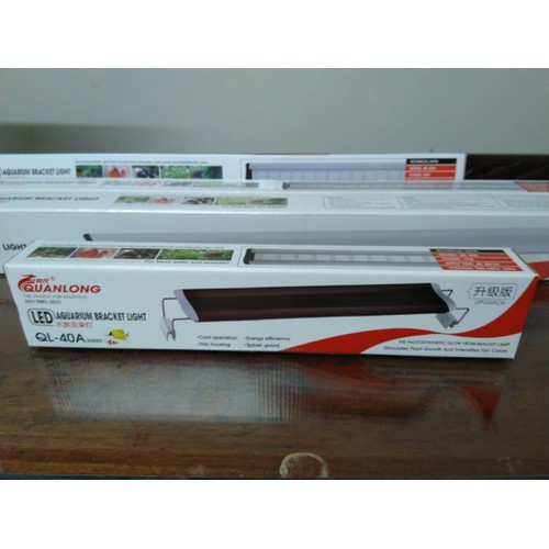 Máng Led 4 Hàng QL40A WRGB - Điều Chỉnh 3 Chế Độ Quanlong Cho Hồ Thuỷ Sinh, Hồ Cá