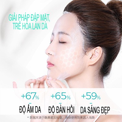 Mặt nạ sữa bò dưỡng trắng, cấp ẩm Hamj hàng nội địa Trung