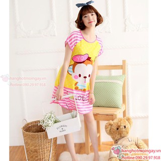 Đầm ngủ hoạt hình cute DN39