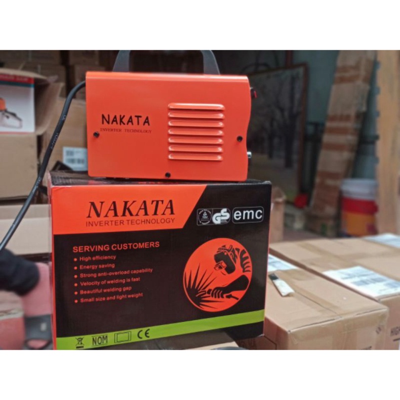 Máy Hàn Điện Tử Mini Nakata 250a thế Hệ 2021 bảo hành 12 tháng