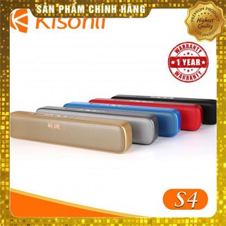 Loa Bluetooth Kisonli S4 - Hỗ trợ thẻ nhớ, Bass ấm