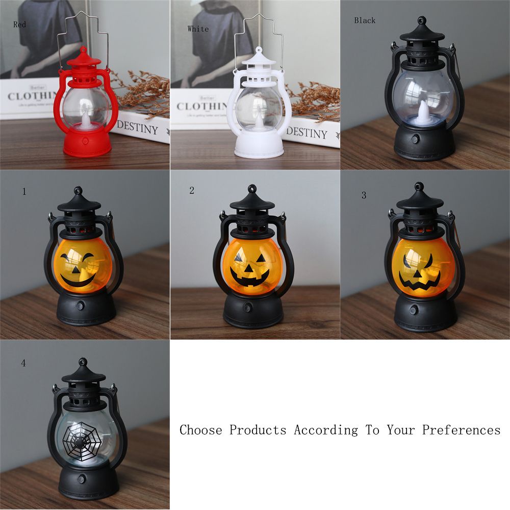 Lồng Đèn LED Hình Trái Bí Ngô Dùng Trang Trí Tiệc Halloween
