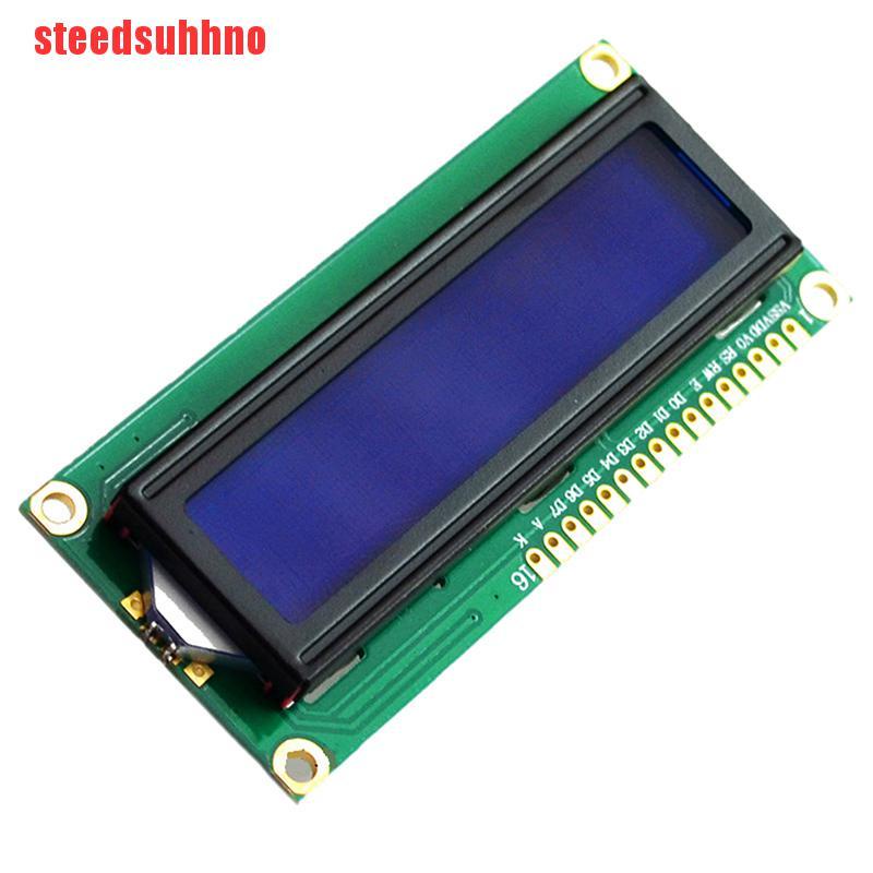 {steedsuhhno}1602A LCD Display Module LED 1602 Backlight 5V For Arduino UUI