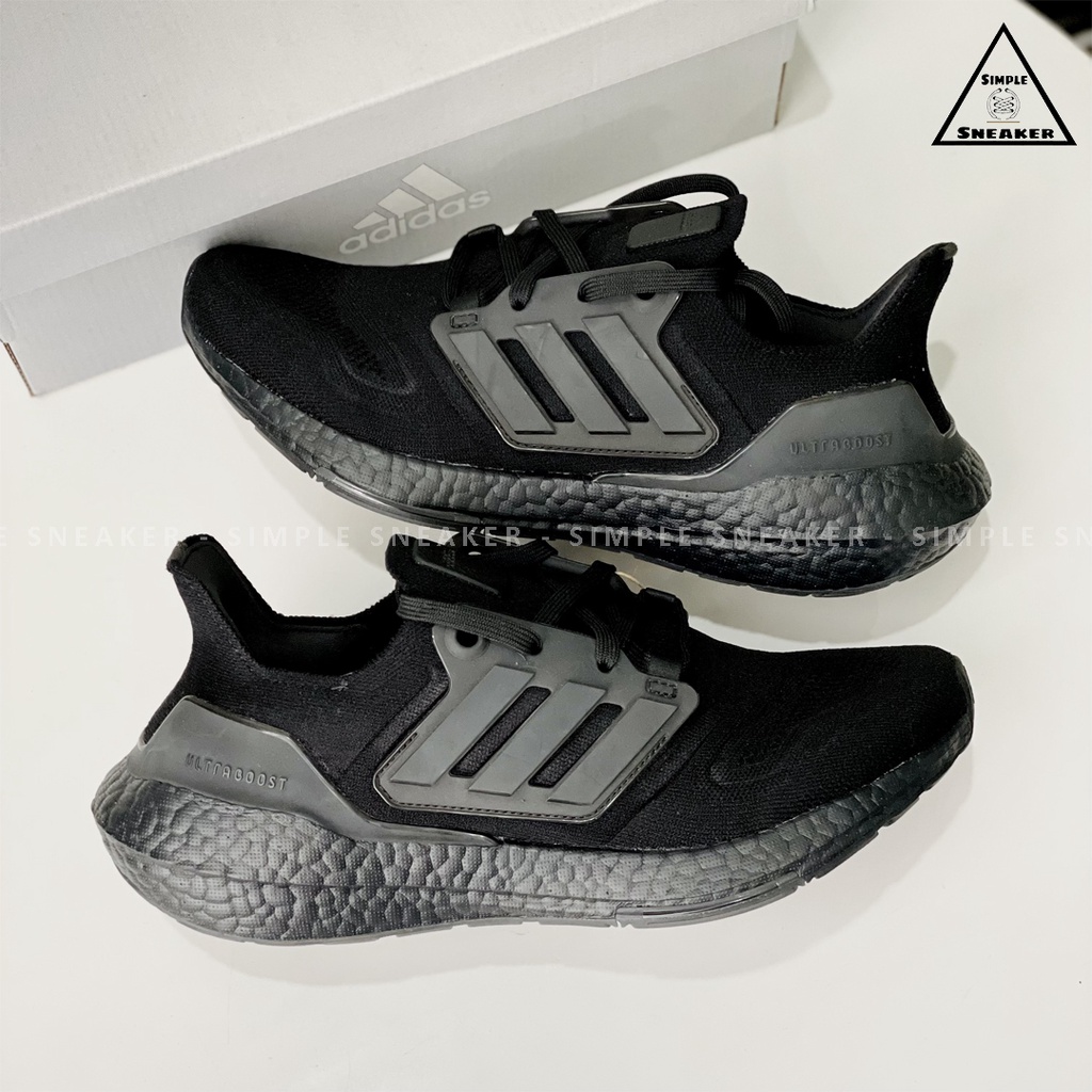 Giày Adidas Ultraboost 22 Màu Đen Chính Hãng💙SIMPLE SNEAKER💙Ultra Boost 22 Magic Grey Turbo Giày Chạy Bộ Tập Gym