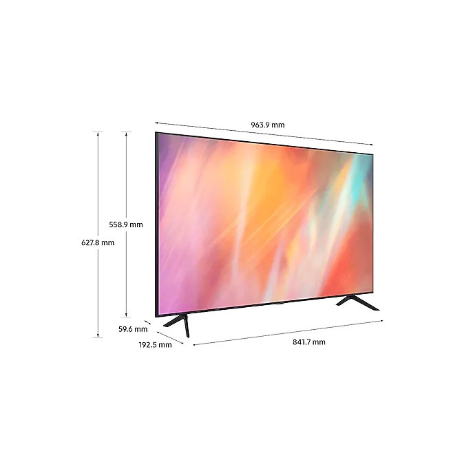 43AU7700 - Smart Tivi Samsung Crystal UHD 4K 43 inch UA43AU7700KXXV, điều khiển bằng giọng nói