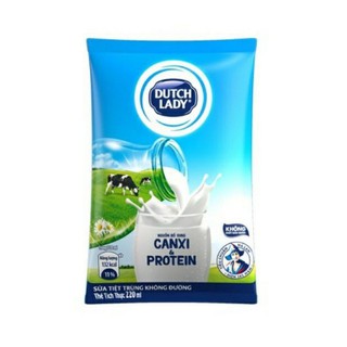 Combo 10 Bịch sữa tươi có đường Dutch Lady 220ml