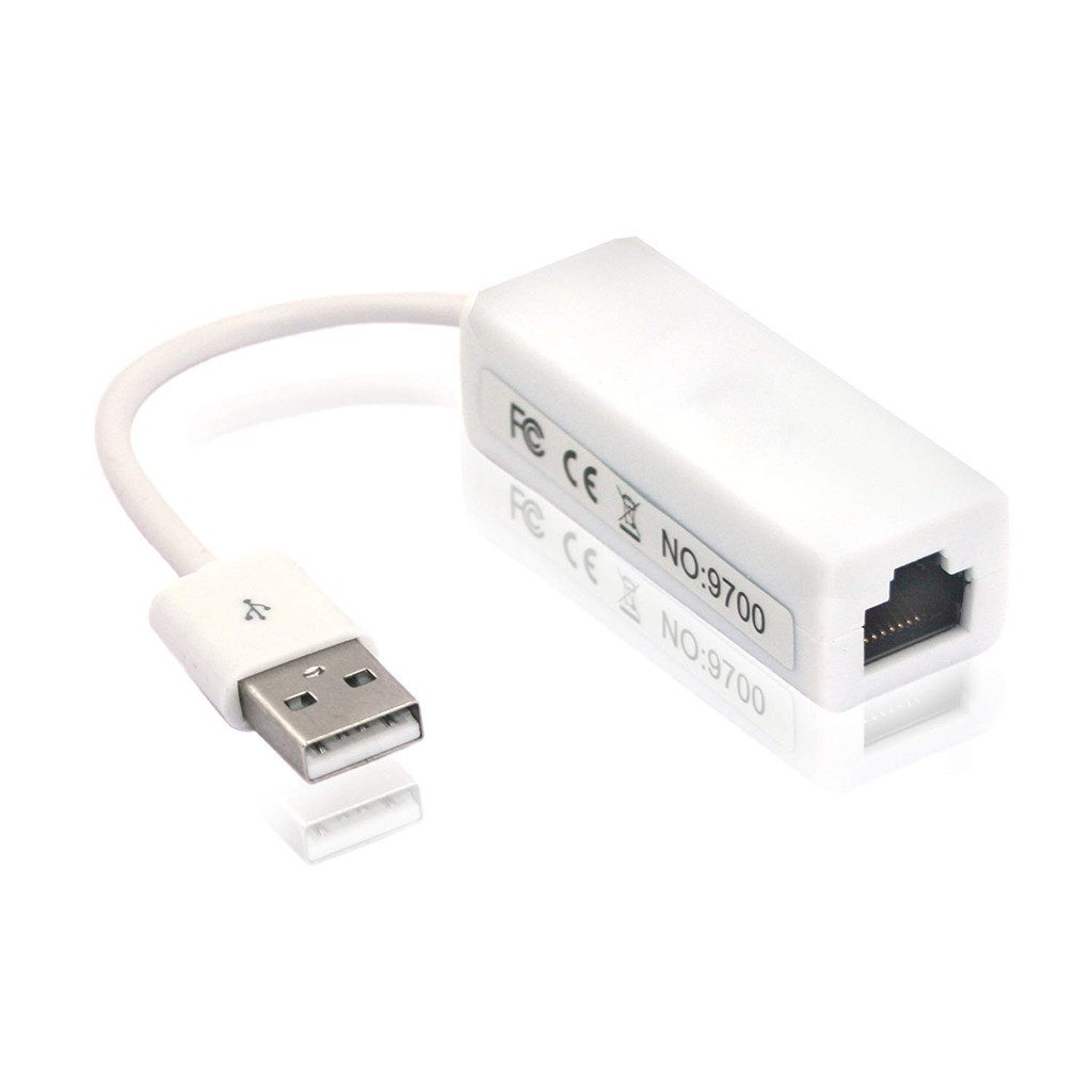 Dây chuyển đổi USB sang Lan - USB to Lan Trắng