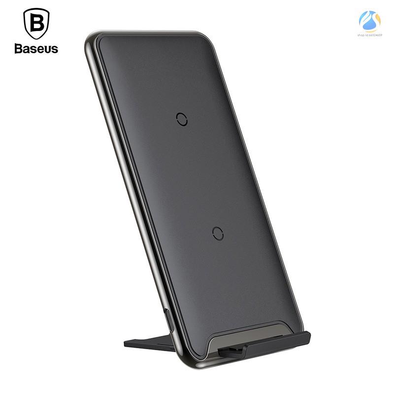 Bộ sạc không dây Baseus QI 10W nhanh cho Iphone Xs Max Xr Samsung Note 9 8
