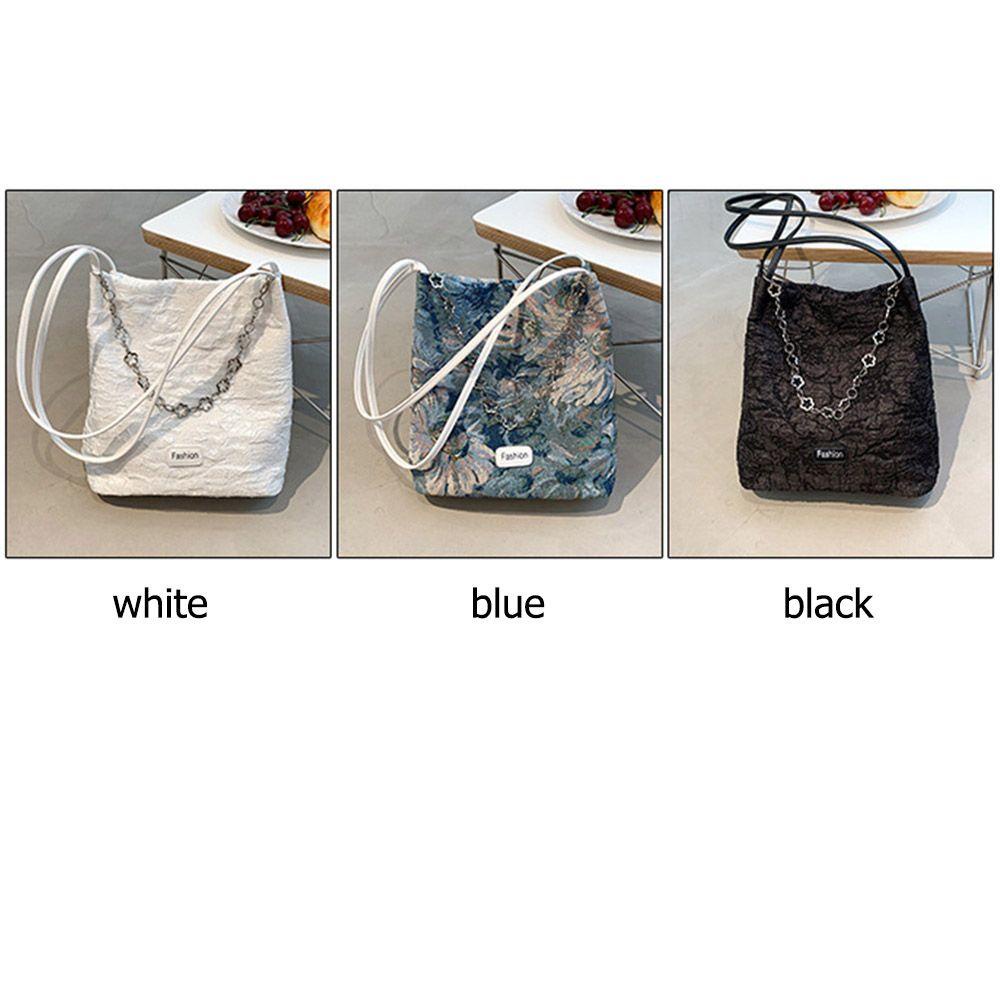 Túi Xách Canvas Đeo Vai Thời Trang Cho Nữ